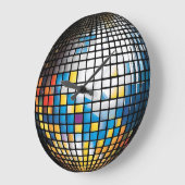 Mirrorball Glitterball Klok (Hoek)