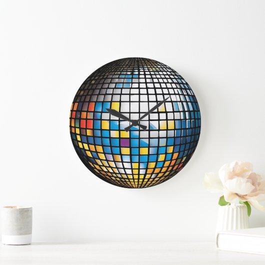 Mirrorball Glitterball Klok (Huis)