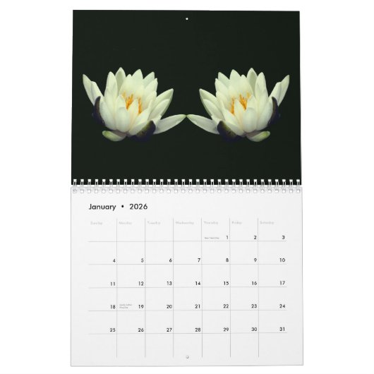 Mirrored Flowers Photography  Kalender (Jan 2026)