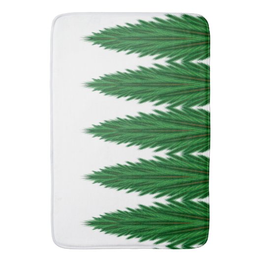 Mirrored Pines Bath Mat (Voorkant Verticaal)