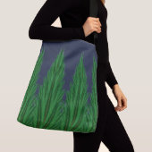 Mirrored Pines Midnight Crossbody Bag (2 Sizes) Tas (Dichtbij)
