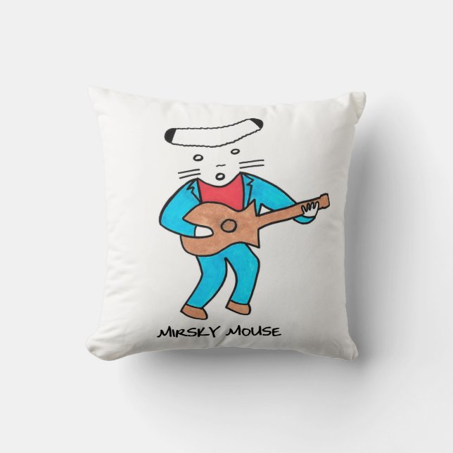 Mirsky Mouse Pillow Kussen (Voorkant)