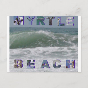 mirte strand briefkaart