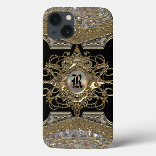 Mirthyse Vestry Baroque 6/6s Monogram Case-Mate iPhone Case (Achterkant)