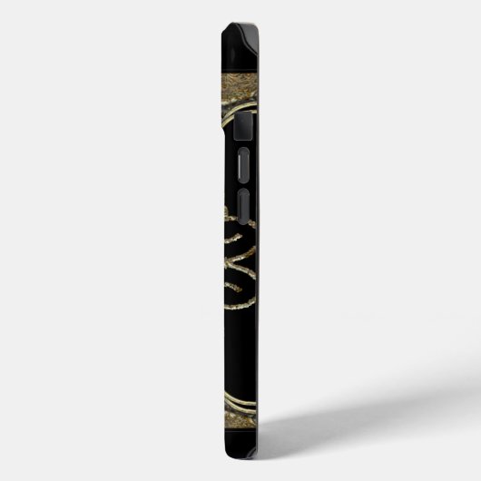 Mirthyse Vestry Elegant Monogram Case-Mate iPhone Case (Achterkant / Links)