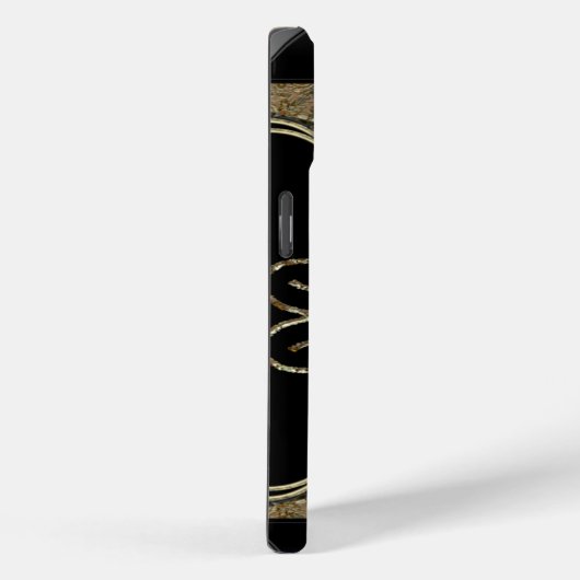 Mirthyse Vestry Elegant Monogram Case-Mate iPhone Case (Achterkant / Rechts)