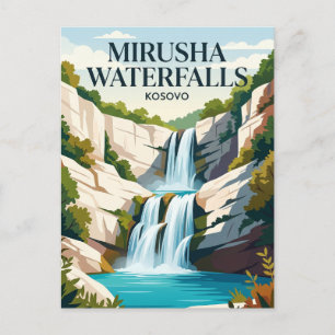 Mirusha Watervallen Kosovo Briefkaart