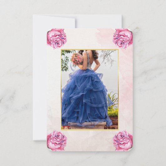 Mis 15 Dank u Opmerking (Achterkant)