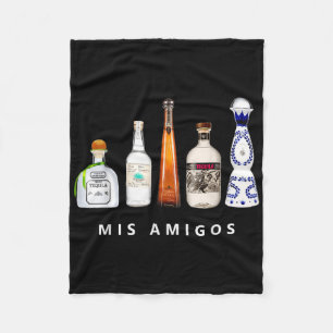 Mis Amigos Tequila Grappig Cinco De Mayo Mexicaans Fleece Deken