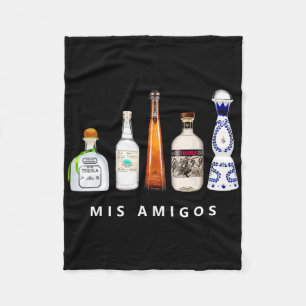 Mis Amigos Tequila Grappig Cinco De Mayo Mexicaans Fleece Deken