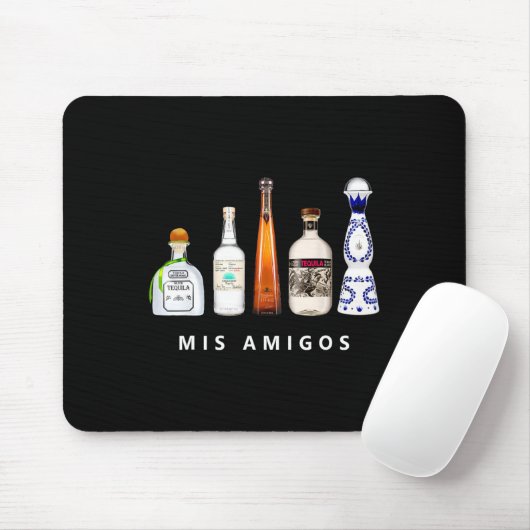 Mis Amigos Tequila Grappig Cinco De Mayo Mexicaans Muismat (Met muis)