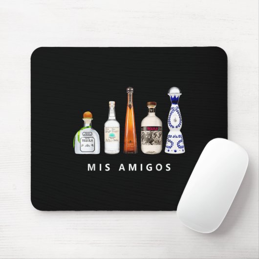 Mis Amigos Tequila Grappig Cinco De Mayo Mexicaans Muismat (Met muis)