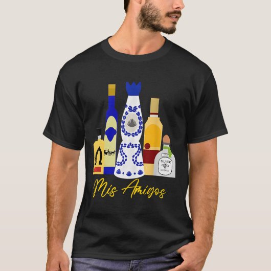 Mis Amigos Tequila T-shirt (Voorkant)