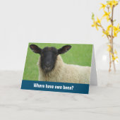 Mis dat je aan je denkt, alleen maar omdat je een kaart (Gele Bloem)