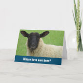 Mis dat je aan je denkt, alleen maar omdat je een  kaart (Voorkant)