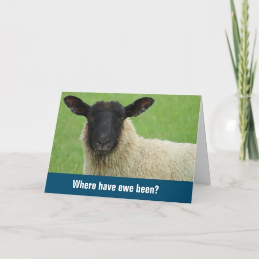 Mis dat je aan je denkt, alleen maar omdat je een kaart (Voorkant)