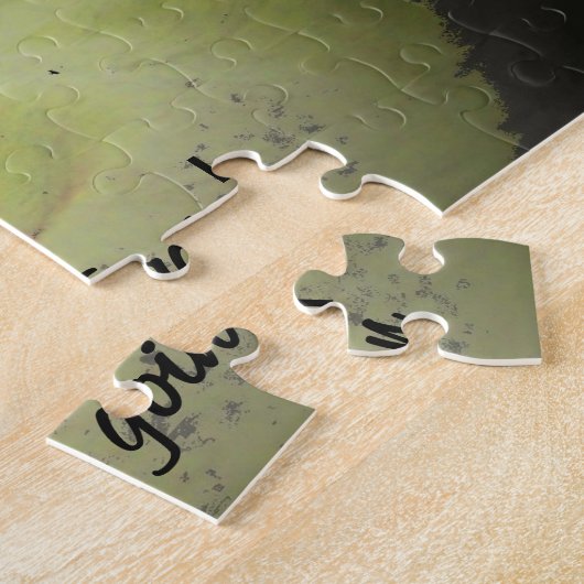 Mis de boot niet legpuzzel (Zijkant)