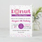 Mis dit feest niet, uitnodiging (Staand voorkant)