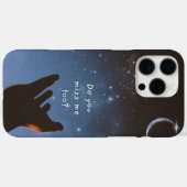 Mis je elkaar ook zo? – Sterrenhemel iPhone / iPad Case-Mate iPhone Case (Achterkant (horizontaal))