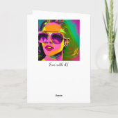 Mis je | Geniet van een geweldige zomer Kaart (Achterkant)