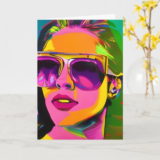 Mis je | Geniet van een geweldige zomer Kaart (Gele Bloem)