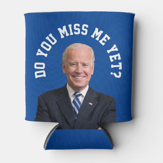 Mis je Joe Biden al? Blikjeskoeler (Voorkant)