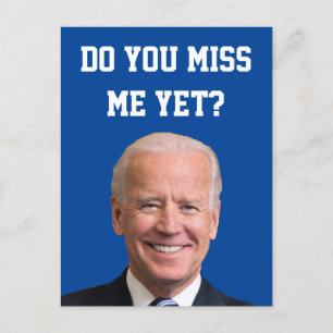 Mis je Joe Biden al? Briefkaart
