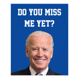 Mis je Joe Biden al? Foto Afdruk
