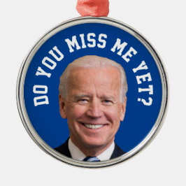 Mis je Joe Biden al? Metalen Ornament