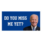 Mis je Joe Biden al? Perfect Poster (Voorkant)