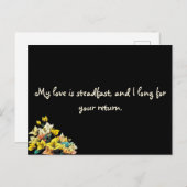 mis je koopt gevangenis Inmate massa mailing brief Briefkaart (Voorkant / Achterkant)