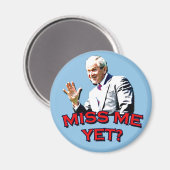 Mis je me al? George W Struik Tshirt Magneet (Voorkant / Achterkant)