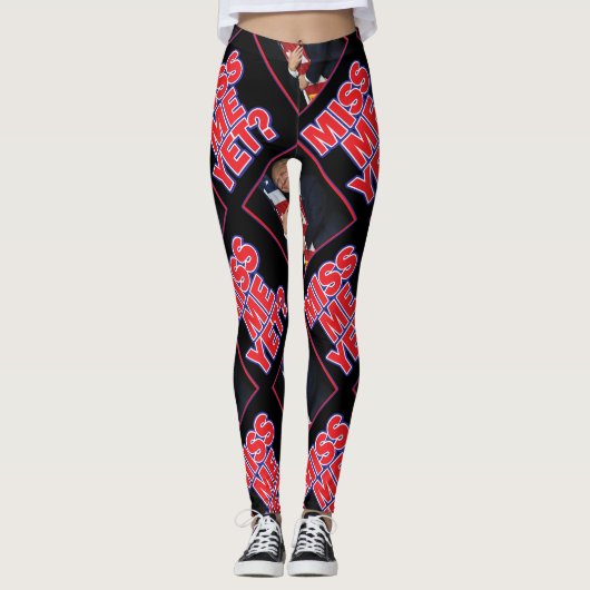 Mis je me al Trump Leggings (Voorkant)