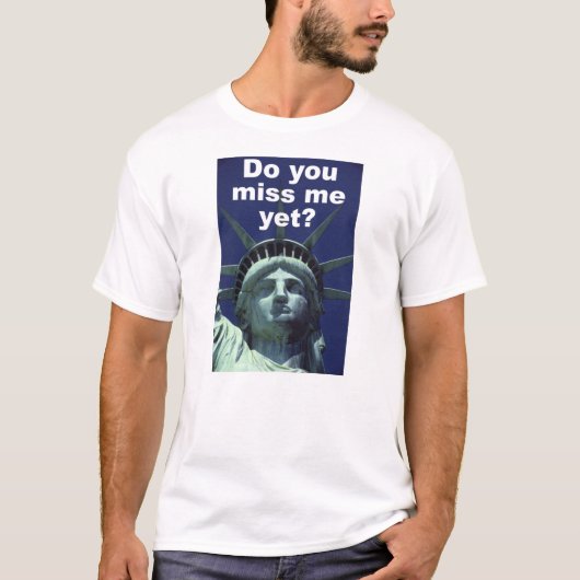 Mis je me al? (Vrijheid) T-shirt (Voorkant)