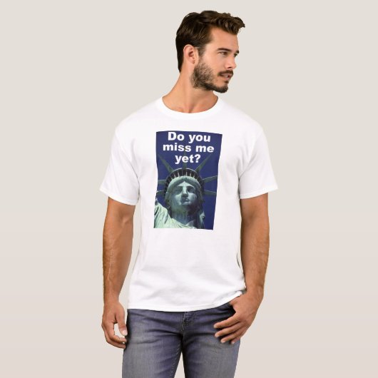 Mis je me al? (Vrijheid) T-shirt (Voorkant volledig)