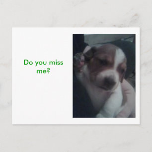 Mis je me? briefkaart