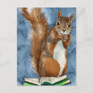 Mis je mijn nootachtige vriend briefkaart