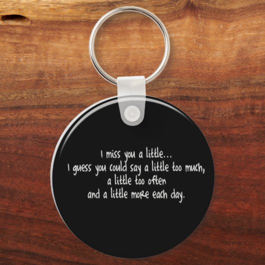 mis je sleutelketen sleutelhanger (Voorkant)