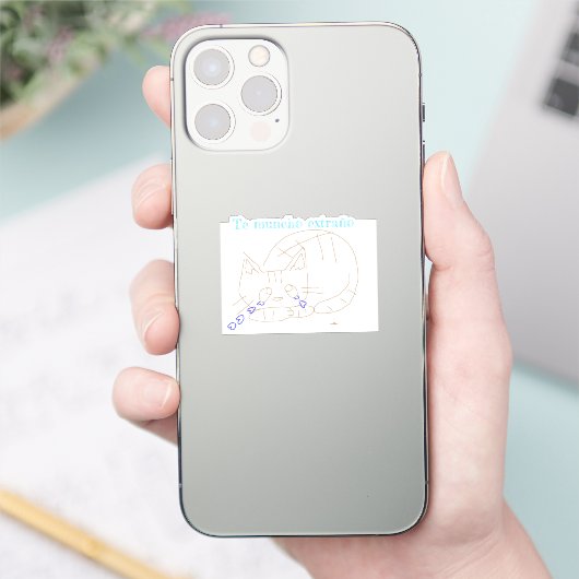 mis je sticker (Telefoon)