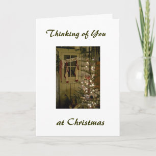 MIS JE VRIENDEN MET KERST FEESTDAGEN KAART