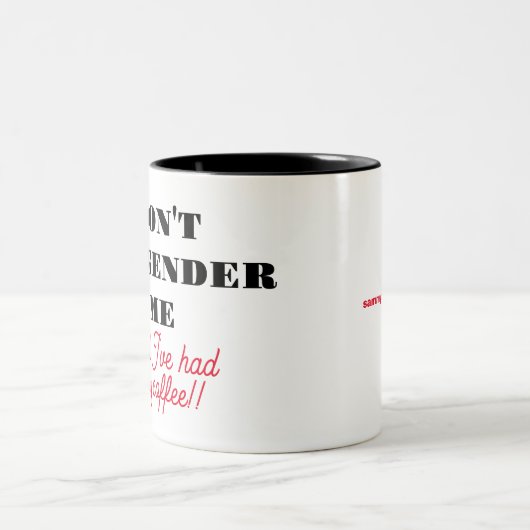 Mis me niet verkeerd... Koffie Mok (Center)