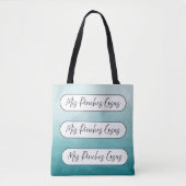 Mis pinches cosas shopping reusable tote bag (Voorkant)