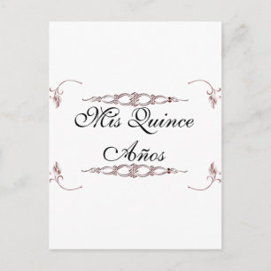 Mis quince años briefkaart