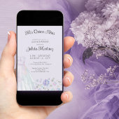 Mis Quince Anos Diamond Princess Lila Quinceanera Kaart