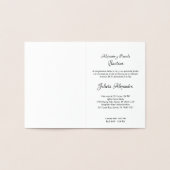 Mis Quince años Diseño Floral París Plata Folie Kaarten (Binnen)