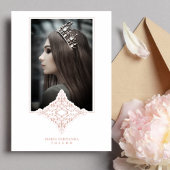 Mis Quince Años Español Foto Efecto Dusty Roos Kaart