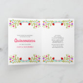 Mis Quince Anos Mexicaans Fiesta Black Quinceanera (Binnen)