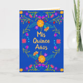 Mis Quince Anos Mexicaans Koninklijk Blauw Quincea (Voorkant)