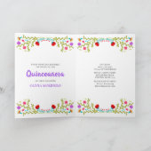 Mis Quince Anos Mexicaans Lichtblauw Quinceanera (Binnen)