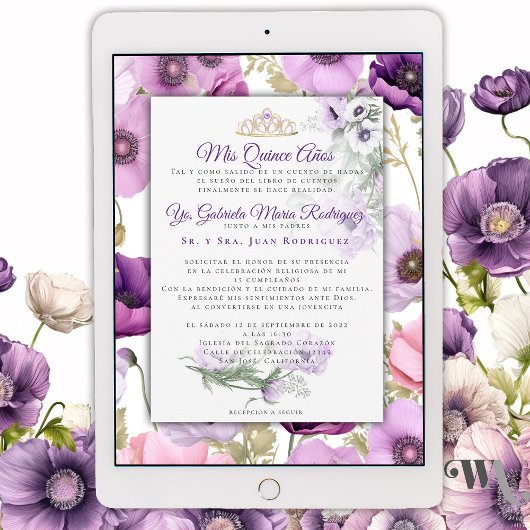 Mis Quince Años Modernos Kaart